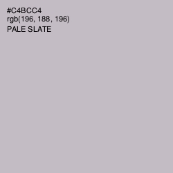 #C4BCC4 - Pale Slate Color Image